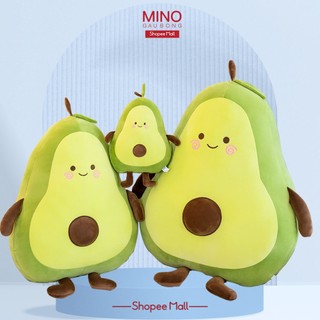 Gấu Bông Quả Bơ Ôm, Tựa Lưng Giúp Thư Giãn MINO STORE TH115