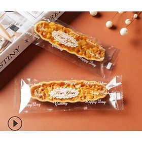 TUI04 Túi bánh thuyền đế thuyền trong chữ For You 100 chiếc
