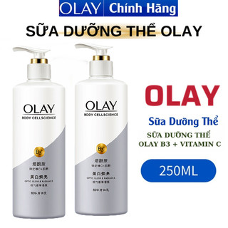 Sữa dưỡng thể olay vitamin c bright ultra whitening dưỡng trắng da toàn thân 250ml