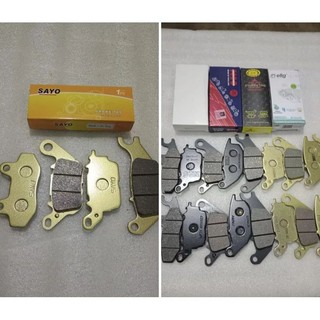 Má phanh, bố thắng đĩa trước, sau Exciter 135, Exciter 150, Exciter 155 hiệu nissin,sayo, elig, King thai, neo