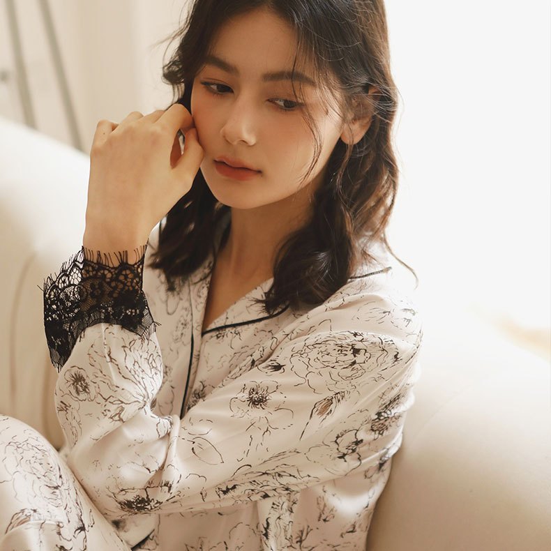 After Bath - Bộ Pyjama Lace Rosie Set -  PJ068