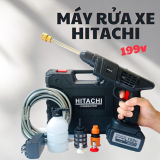 Máy Rửa Xe Mini Cầm Tay Công Suất 600W Dùng Pin Đa Năng Rửa Xe, Vệ Sinh, Tưới Cây - Vòi Phun Áp Lực Mạnh