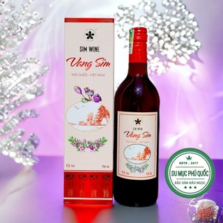 Vang Sim Phú Quốc - Sim Sơn chai 750ml