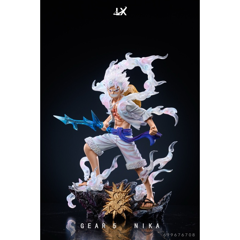 Mô hình Luffy Nika Lx studio Resin cao cấp - Luffy gear 5 - One piece