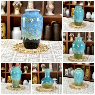 Bình gốm men hỏa biến-Gốm Sứ Bát Tràng-Gốm Nhà Sâu