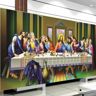  Tranh đính đá-tranh thêu chữ thập bữa tiệc ly  MN0162 MN0163,MN0164 vs100,df2547 lv521  