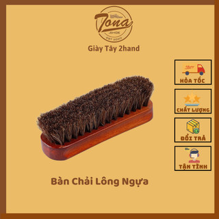 [TonaShoe] Bàn Chải Lông Ngựa Cao Cấp - Thổ Nhỹ Kì