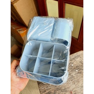 (Bộ 5 món) khay cốc đựng dụng cụ nail