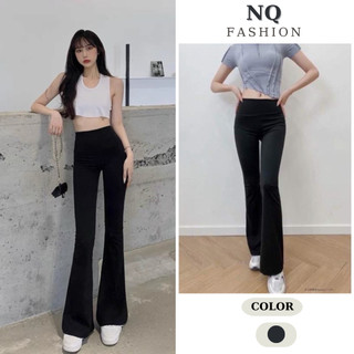 Quần ống loe quần tây cotton lưng cao co giãn 4 chiều siêu hack dáng m88
