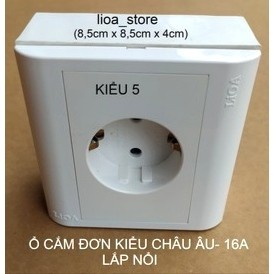 COMBO Ổ CẮM ( KIÊU ANH - CHÂU ÂU).