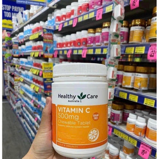 Vitamin C 500mg Healthy Care 500 viên Úc