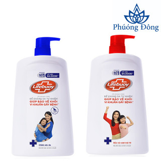 Sữa Tắm LIFEBUOY Diệt Khuẩn Chai 1,1kg