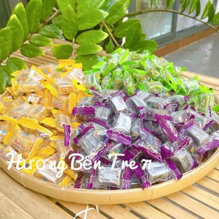 Kẹo dừa dẻo nhiều vị thanh bình - đặc sản bến tre - đồ ăn vặt - túi zip 500gr