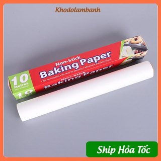 Giấy nến dùng nướng bánh 5m, giấy nướng bánh chống dính