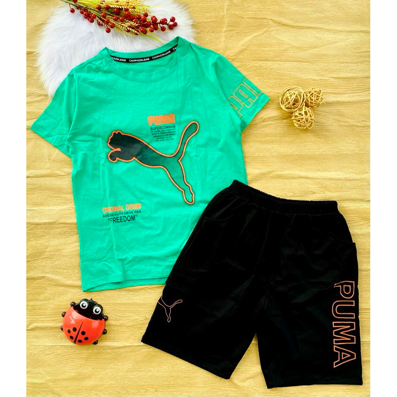 🚗 Bộ coton hàng shop bé trai 60-75kg