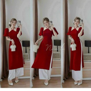 Aó dài sắc xuân