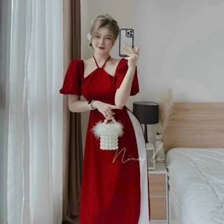 Aó dài sắc xuân