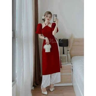 Aó dài sắc xuân