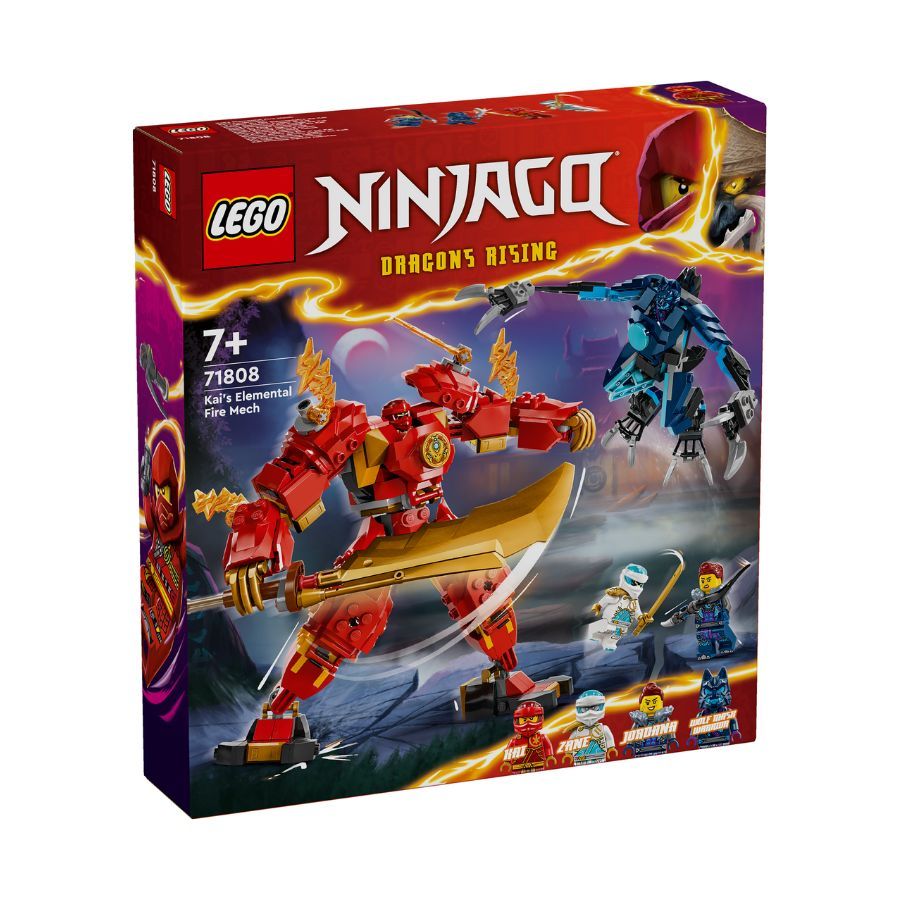 Đồ Chơi Lắp Ráp Chiến Giáp Lửa Của Kai LEGO NINJAGO 71808 (322 chi tiết)