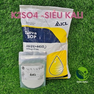 1kg phân siêu kali - kali sunphat k2so4 - tạo ngọt, đẹp màu - icl - israel