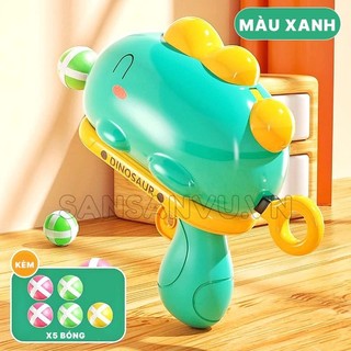 Đồ chơi bắn bóng khủng long (gồm 6 bóng+1 bảng+1 súng bán)
