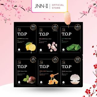 Mặt nạ Maigic TOP Essence Mask dưỡng ẩm dưỡng trắng serum từ lô hội Vitamin C Collagen Ốc sên | Jnn2.vn