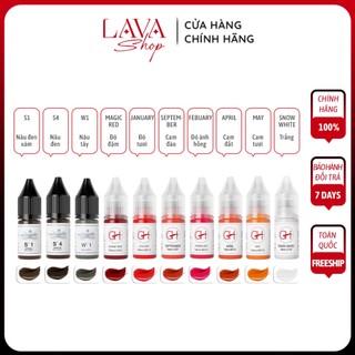 Mực Nước Gh Phun Xăm Môi Chính Hãng - Mực Phun Xăm