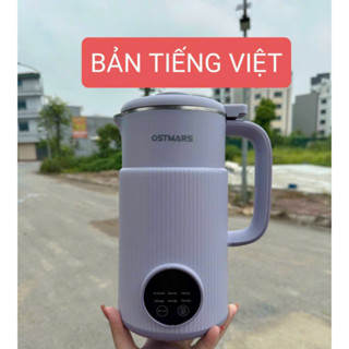[ Sỉ 300k ] Bản Tiếng Việt - Máy Làm Sữa Hạt  Ostmast 800ml , Máy Nấu Sữa Hạt