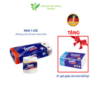 Giấy vệ sinh cao cấp tempo toipa 3 lớp bền dai, an toàn cho da