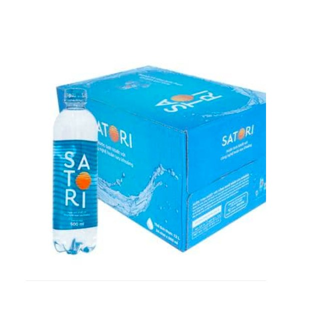 Nước Tinh Khiết Satori 500ml ( thùng 24 Chai )