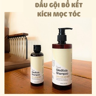 Dầu gội thảo mộc kích mọc tóc bồ kết giảm gàu chống gãy rụng từ thảo mộc thiên nhiên