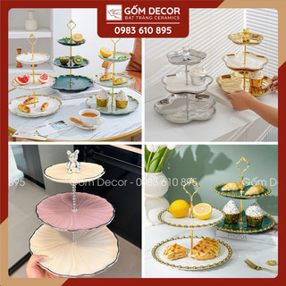 Khay mứt tết, khay hoa quả, khay bánh kẹo nhiều tầng