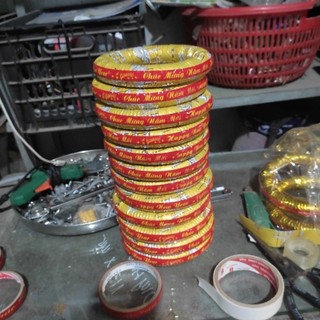 (2 cái) Cặp đế chưng dưa hấu, dừa, bưởi trang trí Tết