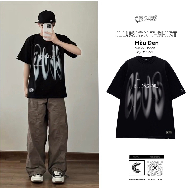 Áo thun illusion CHILICLUB