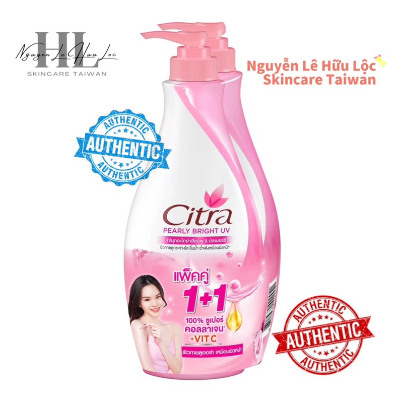 Dưỡng Thể Citra Thái Lan - Trắng Da 300ml