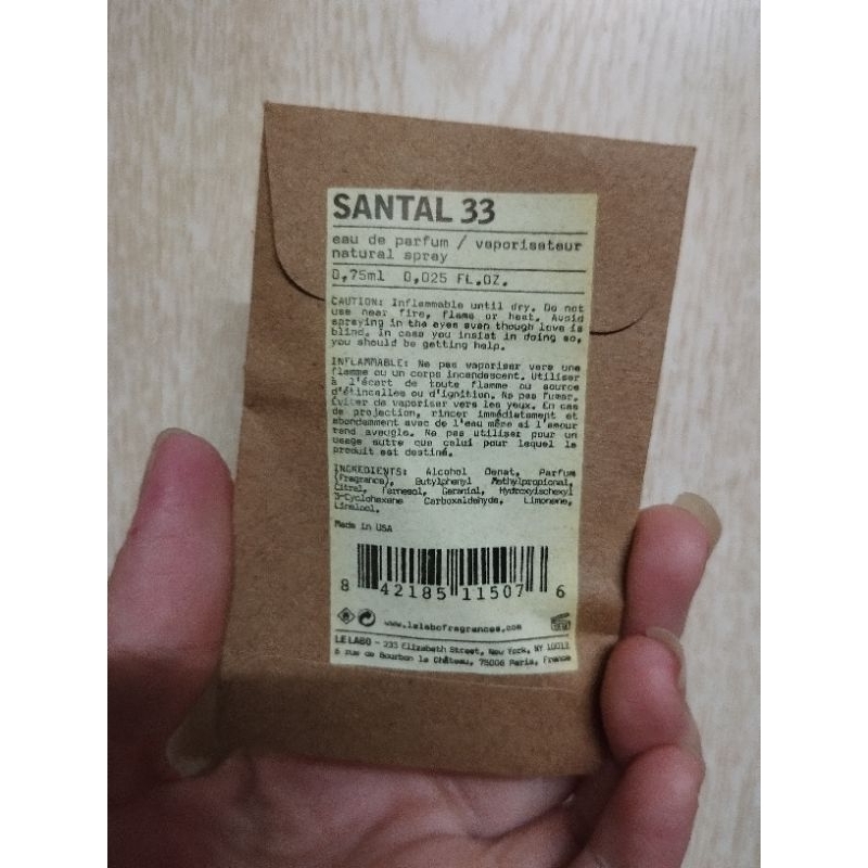 vial lelabo 33