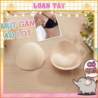 Miếng Mút Rời Tam Giác Giúp Nâng Size Ngực Cho Áo Lót Bikini Và Bra L2475