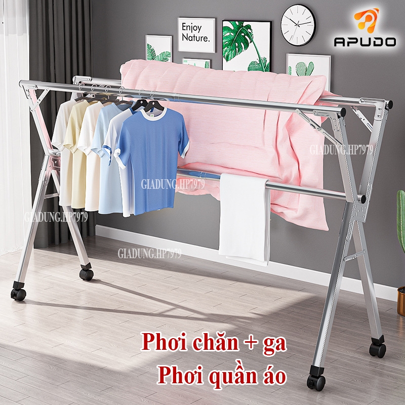 Giàn Phơi Thông Minh Nhập Khẩu Giàn Phơi Inox Sào Phơi Quần Áo Thông Minh Inox Cường Lực Xào Giá Phơi Đồ Đa Năng