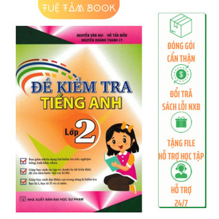 Sách - đề kiểm tra tiếng anh lớp 2 ha