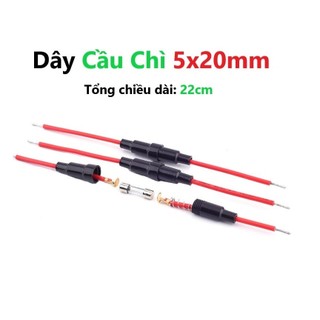Dây cầu chì ống/ đế cầu chì ống / hộp cầu chì 5x20