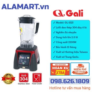 Máy xay sinh tố công nghiệp Gali GL-1525