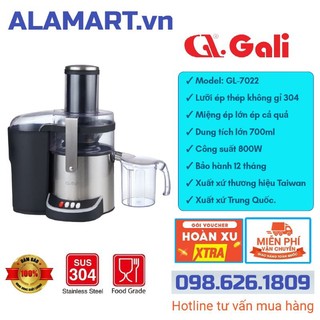 Máy ép trái cây gali gl-7022 800w kinh doanh hoạt động mạnh