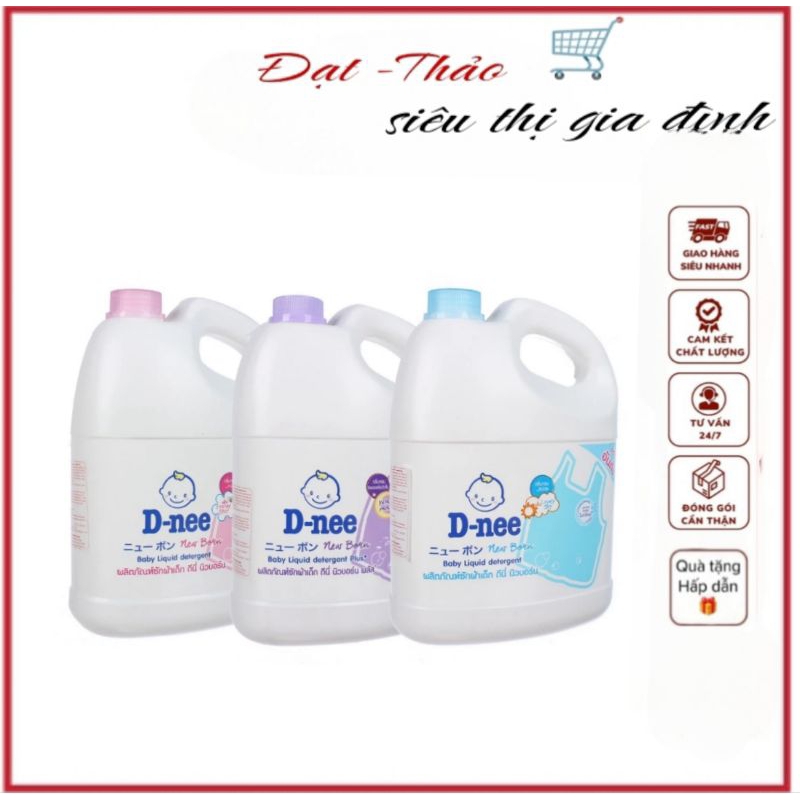 Nước giặt D-nee can 3000ml