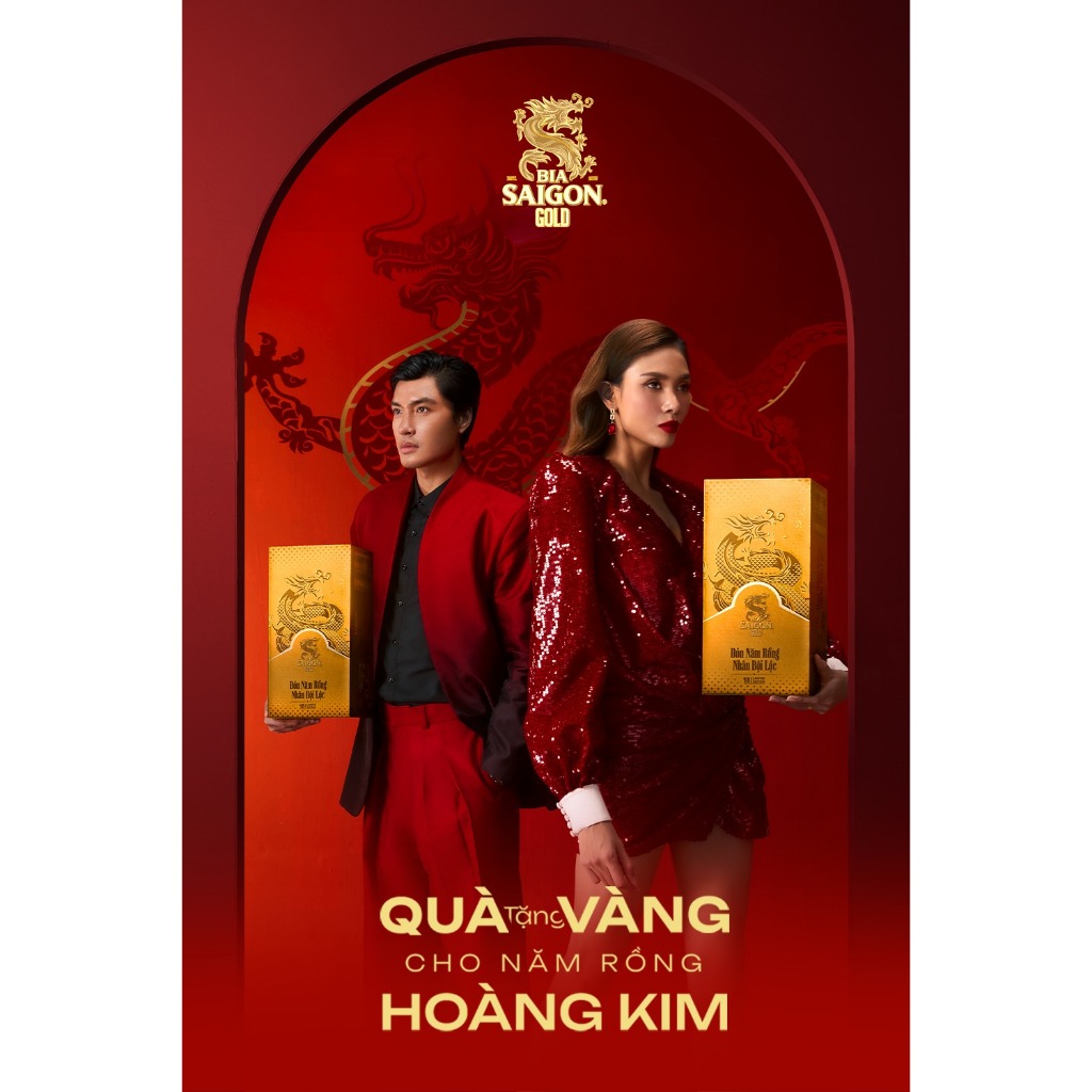 [GIAO NHANH 1H] Bia Sài Gòn Gold mới thùng 18 lon x 330ml (lon cao)