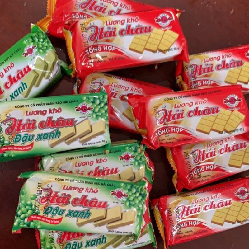 [Date Mới] Lương Khô Hải Châu 65g