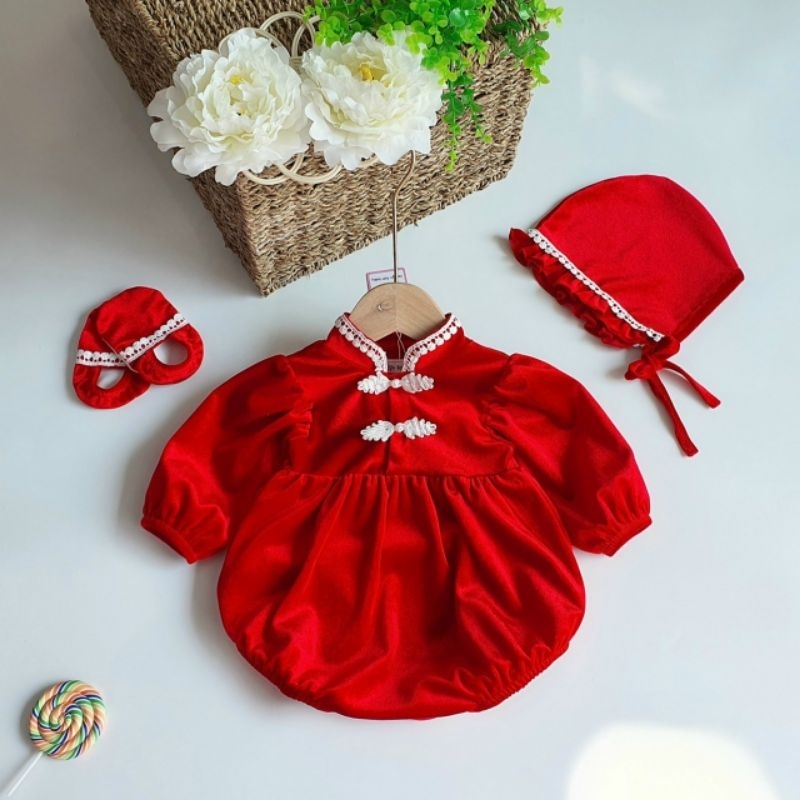 BODY NHUNG ĐỎ CỔ TÀU