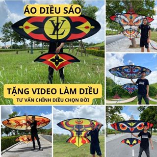 Áo diều sáo mini 2m giá rẻ diều sáo lắp ghép 1m5 2m 2m5 3m 3m5 4m giá rẻ - Diều sáo lắp ghép 17