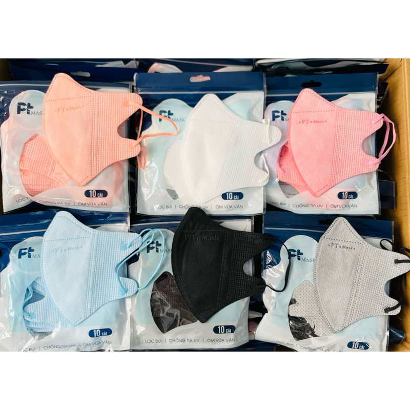 100 cái Khẩu trang 5d PT Mask