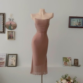 Đầm body lưới đuôi cá (SN023)