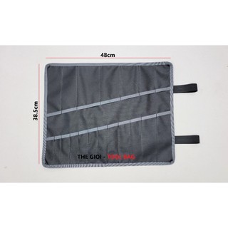Túi vải cuộn Đồ nghề TVC04 may bố canvas
